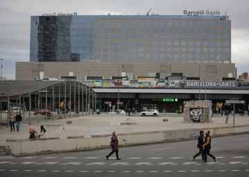 L’estació de Sants creixerà cap a la plaça dels Països Catalans, que es reformarà i no tindrà cotxes