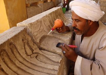 La missió del Museu Egipci de Barcelona a Sharuna troba restes d’un temple de Ptolomeu I
