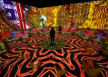 Una mostra immersiva ‘entra’ en els sensuals quadres de Gustav Klimt
