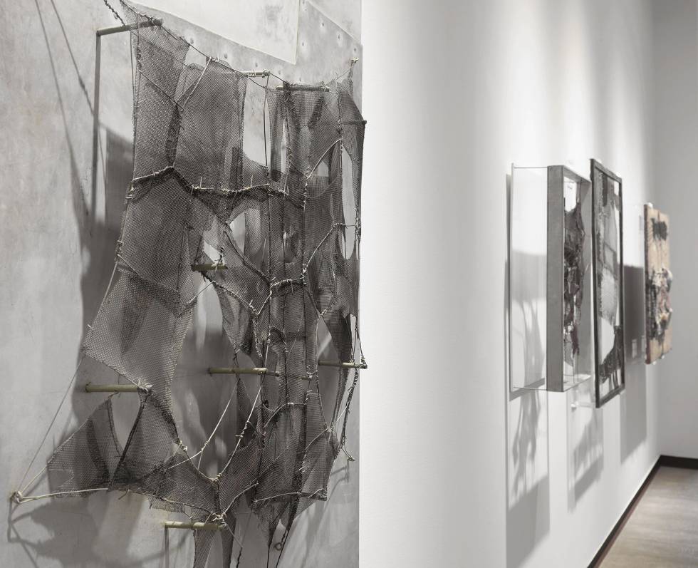 'Metamorfosi màscara', obra de Rivera del 1961, en primer pla.