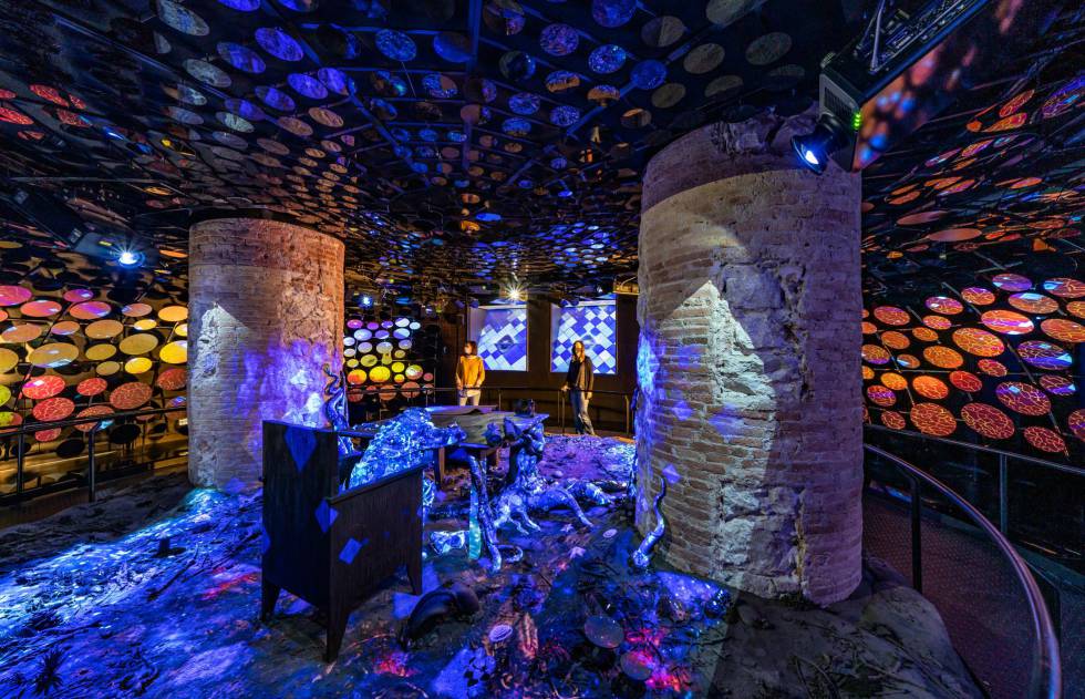 Gaudí Dôme, la segona de les instal·lacions immersives de la Casa Batlló, des de fa uns mesos.
