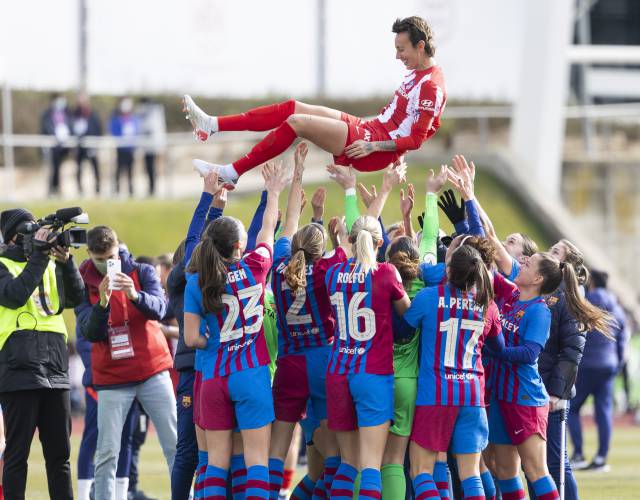 La foto del Barça a Madrid