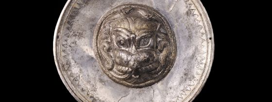 Pátera carpetana de plata llamada Medusa de Titulcia. Pátera carpetana de plata llamada Medusa de Titulcia.