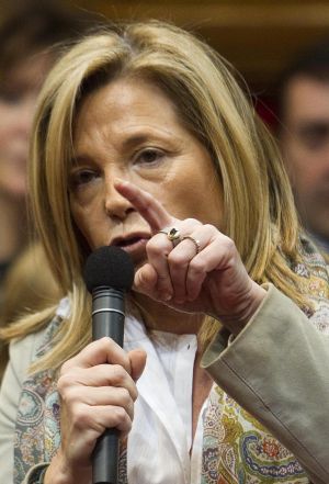 Joana Ortega, vicepresidenta de la Generalitat. / JOAN SÁNCHEZ