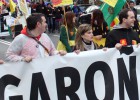 Unas 200 personas reclaman en las calles de Bilbao el cierre de Garoña Unas 200 personas reclaman en las calles de Bilbao el cierre de Garoña