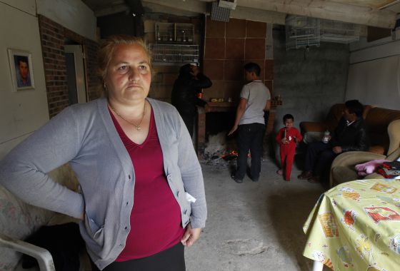 Lucilia Do Carino, vecina de la zona de chabolas situadas junto al túnel de Adif.