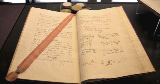 La Constitución de 1812, en Cádiz.