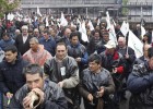 Cientos de ganaderos protestan para reclamar ayudas por la sequía