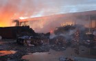 Controlado un incendio en una fábrica de plásticos en Alcàsser