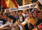 La fiesta del Real Madrid en Cibeles puede con la lluvia La fiesta del Real Madrid en Cibeles puede con la lluvia