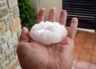 Una tormenta de granizo arrasa 30.000 hectáreas en Lleida