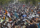 Éxito de la gran fiesta de las Harley- Davidson en Barcelona
