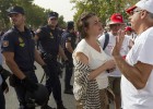 Los extrabajadores de Santana trasladan su protesta a San Telmo