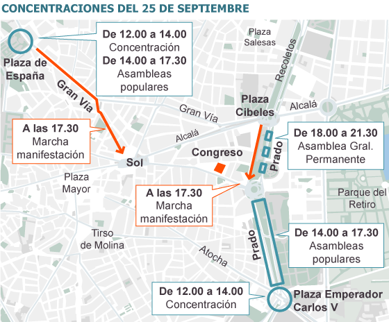 Cospedal compara la convocatoria a rodear hoy el Congreso con el 23-F