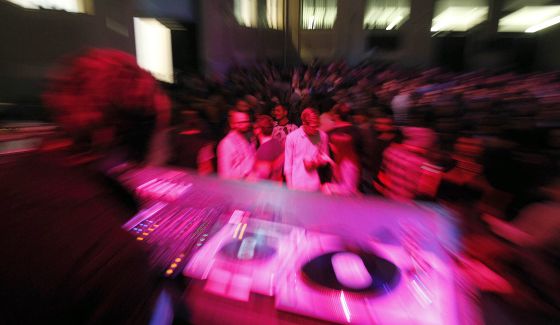 Fiesta de celebración del décimo aniversario de La Casa Encendida de Madrid.