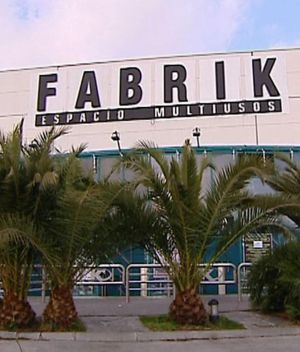 Fachada del recinto multiusos Fabrik.