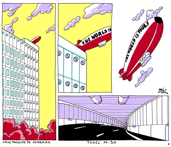 Una ciudad a cinco tintas