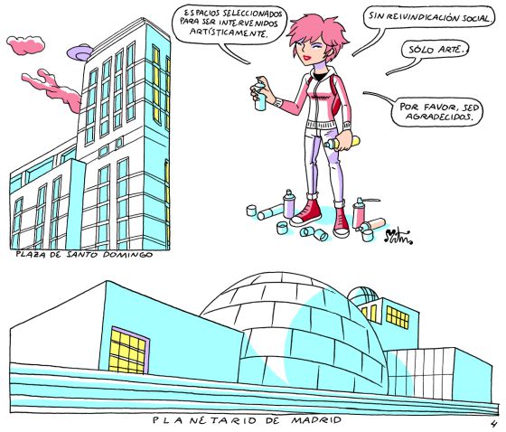 Una ciudad a cinco tintas