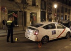 Un taxista invade la acera y arrolla a tres personas en Atocha