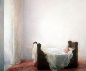 'Inés Laffón en la cuna' (1995).