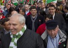 Las movilizaciones desembocan en un acto contra Rajoy
