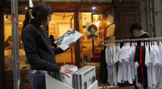 Tenderete de la tienda de regalos La Integral.