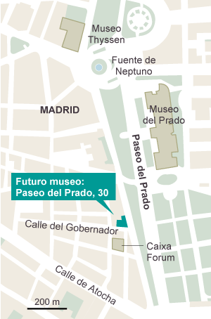 Ambasz celebra la arquitectura con un nuevo museo frente al Prado