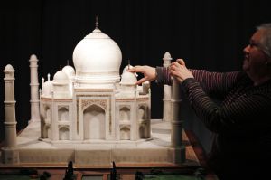 Maqueta en el Museo de la Once.