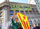 Sant Jordi se enfunda la estelada