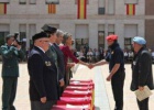 La delegada del Gobierno entrega un diploma a la División Azul