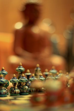 Ajedrez procedente de Uzbekistán.