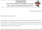 Campaña diplomática de Covite contra el foro de alcaldes de Izagirre