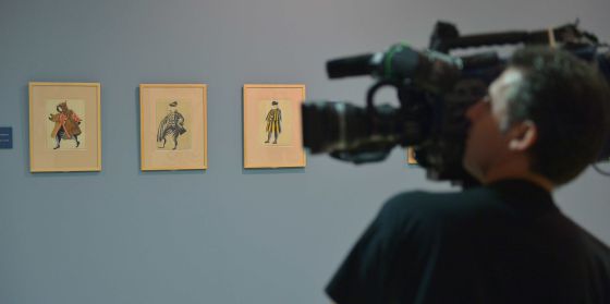 Algunas de las obras de 'FallaPicasso: Le Tricorne'.