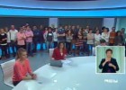 Los trabajadores de la televisión plantan cara al cierre