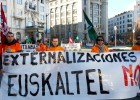 La plantilla de Euskaltel reanuda las protestas