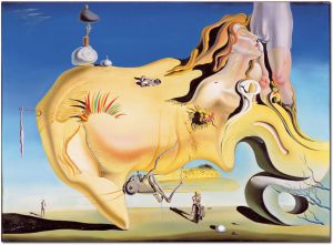'El Gran masturbador', obra surrealista de Dalí