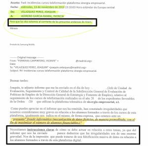 Empleo destituyó al alto cargo que colaboraba con la policía en el ‘caso Aneri’