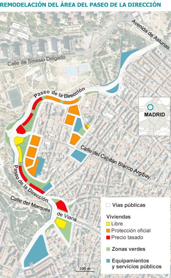 Las obras del paseo de la Dirección se reanudarán “en unos días”
