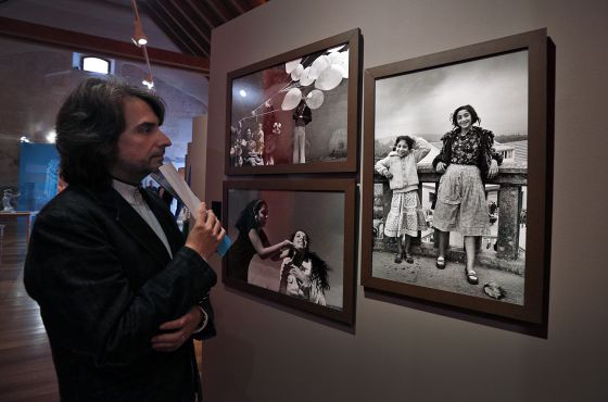 Joan Oleaque, uno de los comisarios de la exposición.