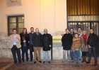 Dirigentes de UPyD protestan frente al Ayuntamiento de Valencia Dirigentes de UPyD protestan frente al Ayuntamiento de Valencia