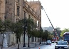 Cultura acelera la rehabilitación del San Pío V tras el desprendimiento Cultura acelera la rehabilitación del San Pío V tras el desprendimiento