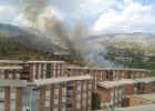 Controlados los dos incendios activos en Xàtiva y Alcoi