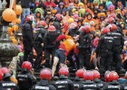 La Ertzaintza detiene a los cinco rebeldes de Segi atrincherados