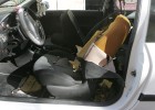 Herida una mujer al estallar el reposacabezas de su coche Herida una mujer al estallar el reposacabezas de su coche