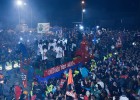 Milers de persones aclamen a Cervera els germans Márquez