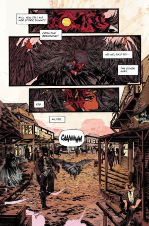 Tercera página del primer número de 'Bella Muerte'.