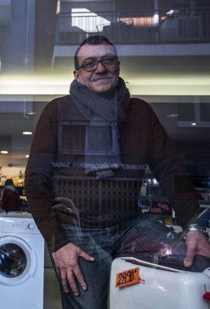 José Luis Ogaya va alertar el veïnat quan l'enfonsament va començar.