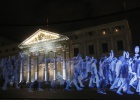 Activists mount hologram protest against Spain’s “gag” law