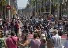 Más de 12.000 Harley-Davidson rugen en Barcelona