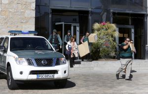 Registro en el Ayuntamiento de Collado Villalba el pasado octubre.